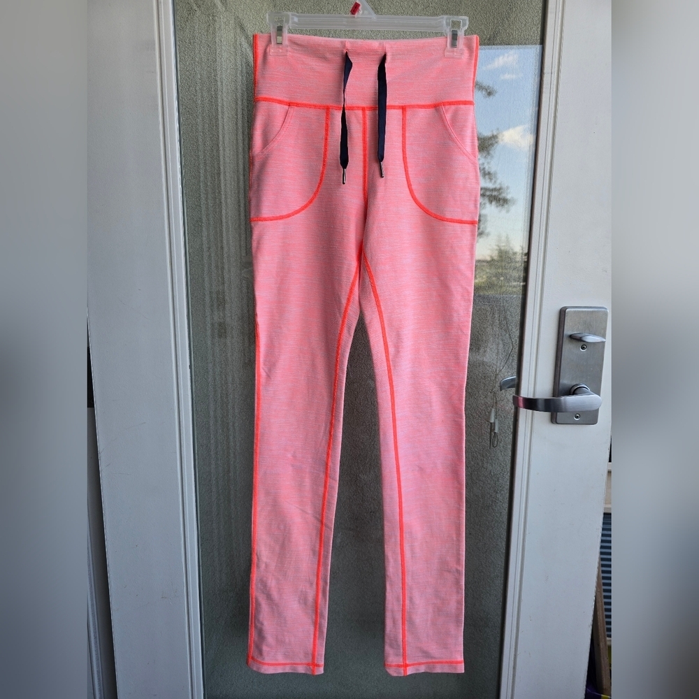 Lululemon Athletica Neon Pink Joggers